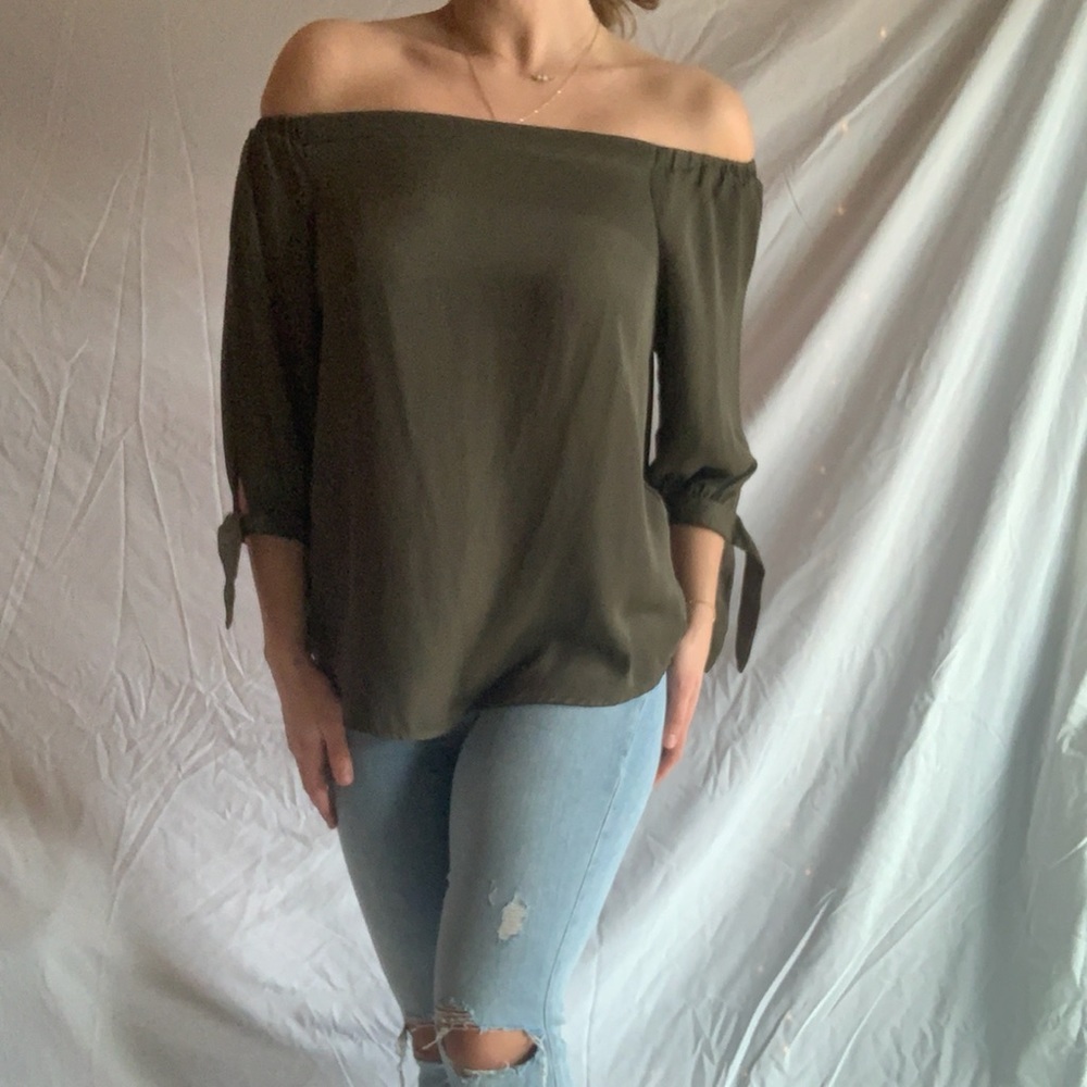 Off Shoulder Shirt